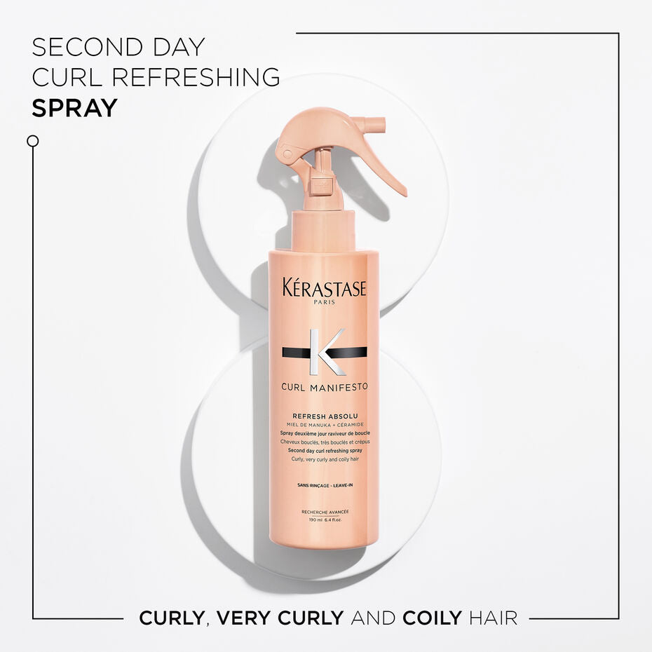 Curl Refresh Absolu Redefining & Restyling Spray